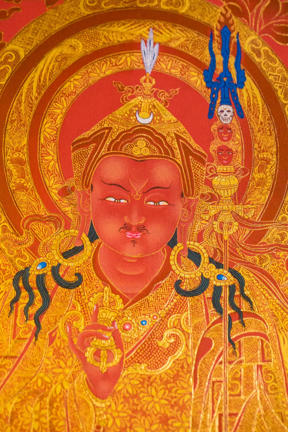 Guru Rinpoche II (Detail A) - IOE ~ Dakini As Art