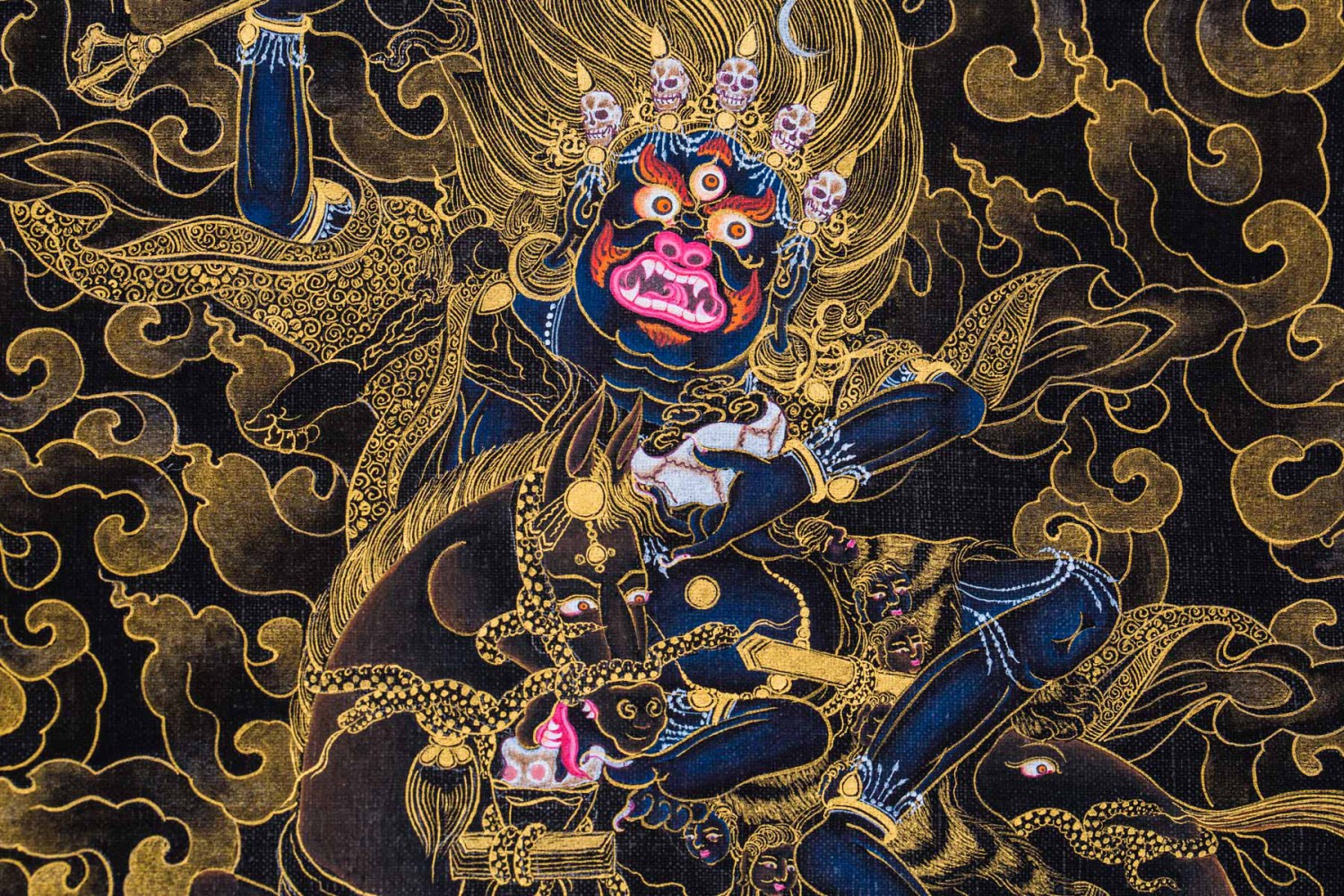 Palden Lhamo (Detail B) - Enlightenment - Dakini As Art