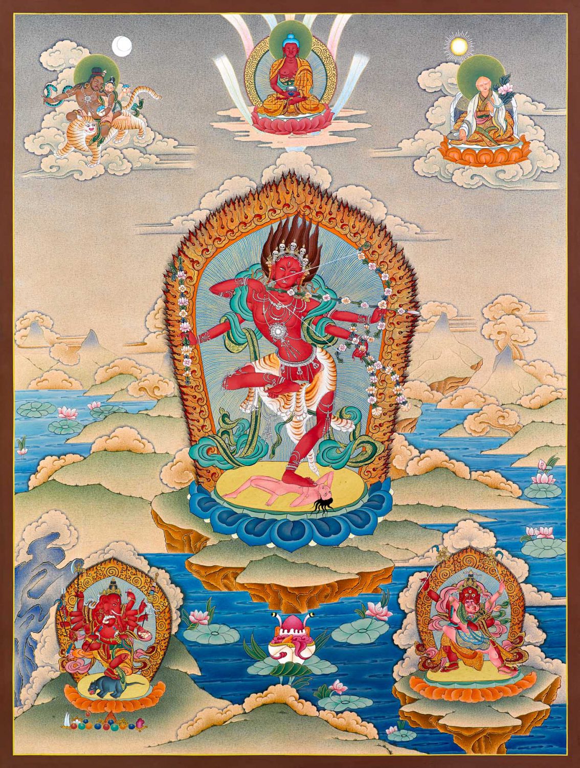 Kurukulle (Thangka) - Enlightenment ~ Dakini As Art