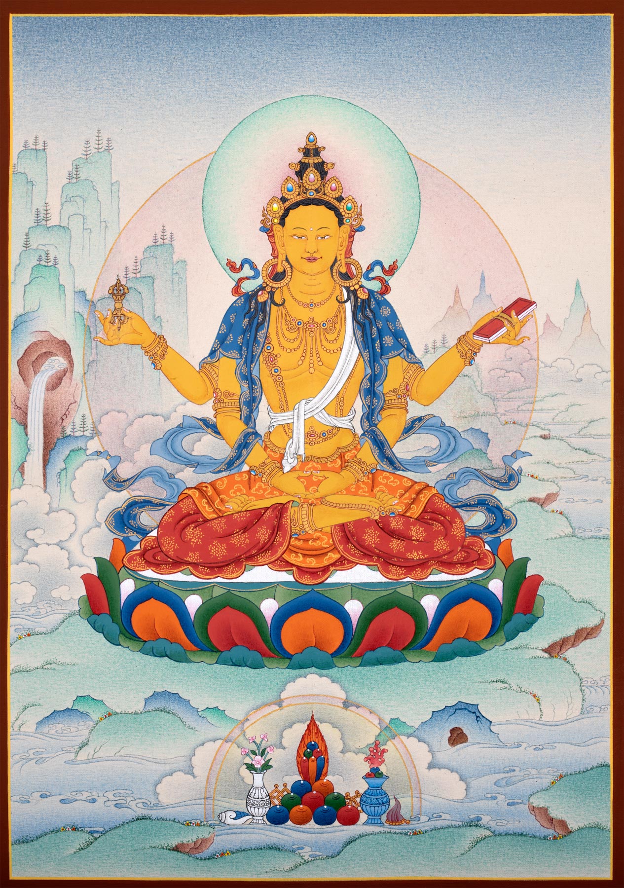Prajnaparamita (Art Print) - Enlightenment - Dakini As Art