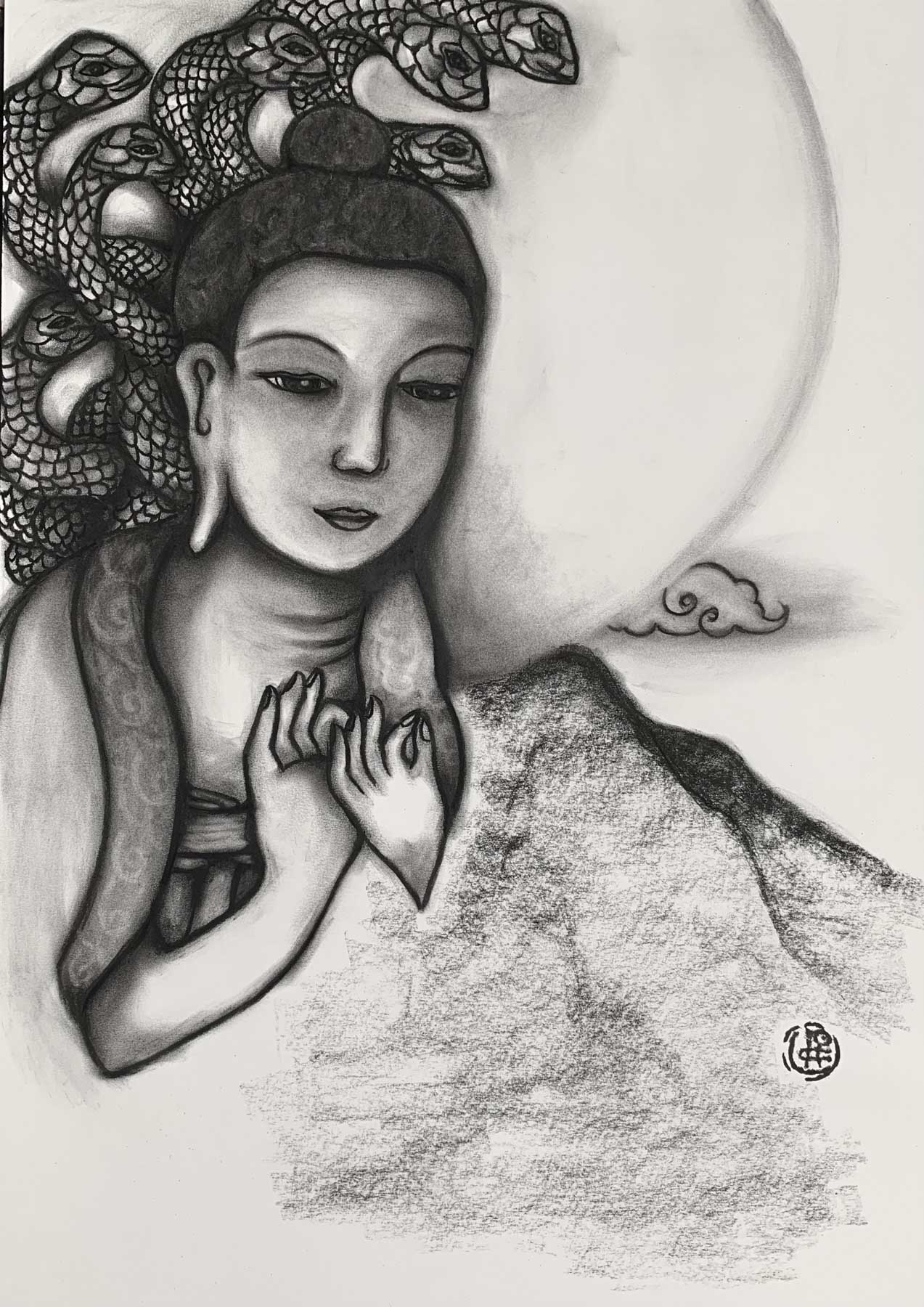 Nagarjuna | Female sketch, Female, Art