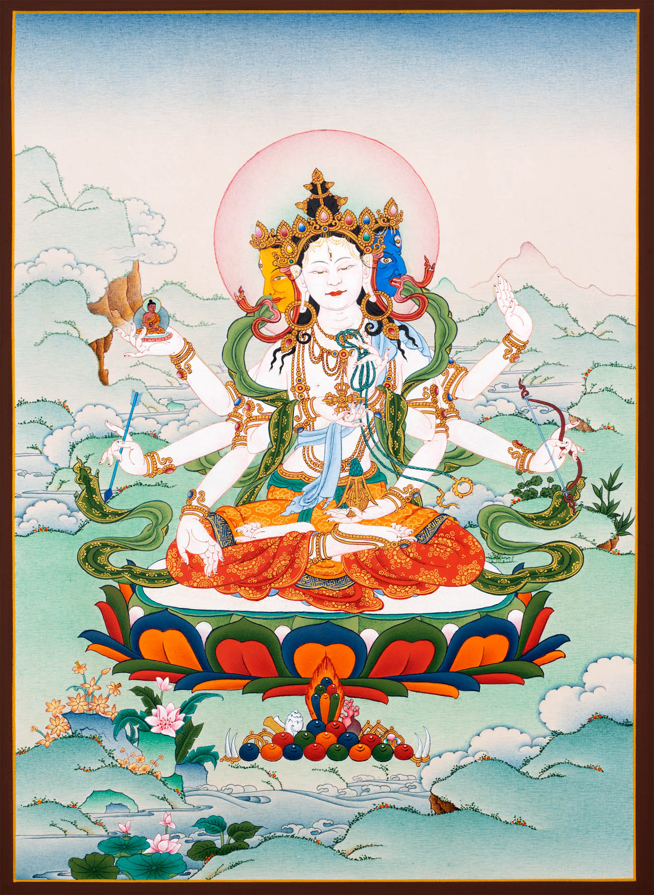 Namgyalma (Art Print) - Enlightenment - Dakini As Art