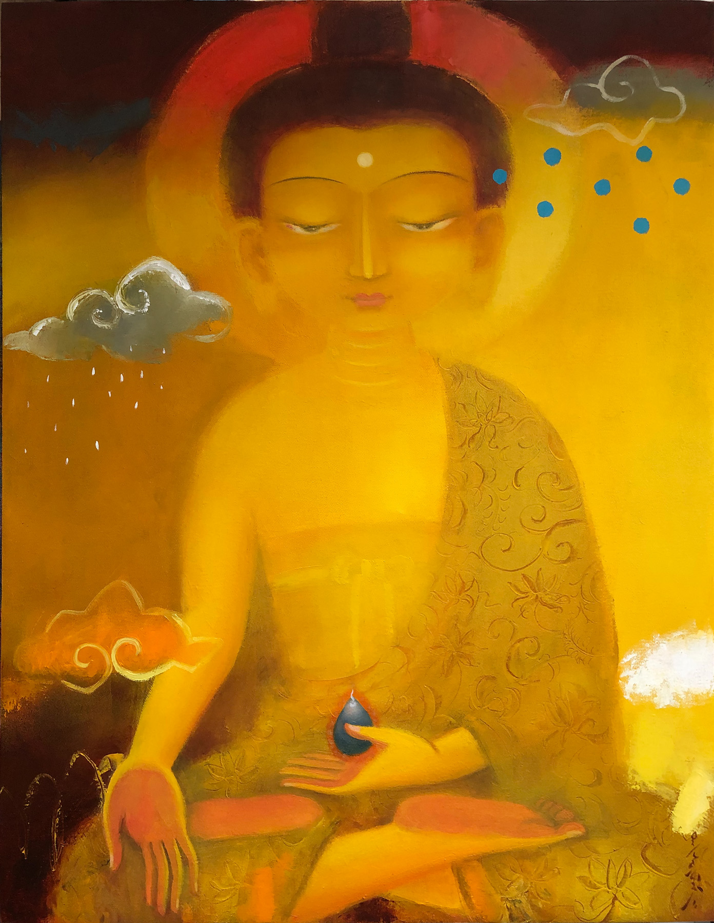 Ratnasambhava (Five Dhyana Buddhas) - Soyolmaa Davaakhuu - Dakini As Art