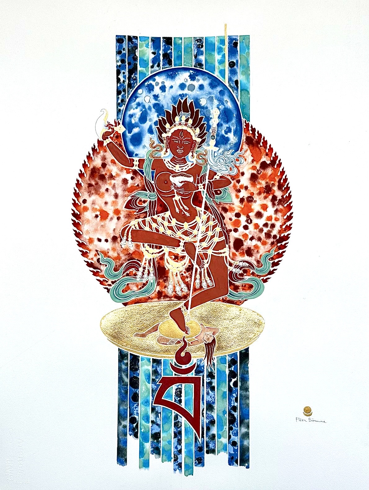 Vajravarahi 2024 - Flera Birmane - Dakini As Art