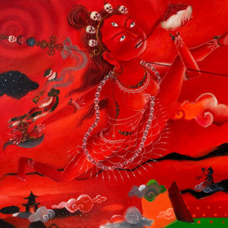 Flying Vajrayogini - Soyolmaa Davaakhuu